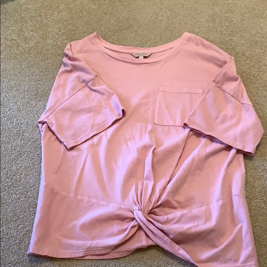 Lucky Brand Knot Tshirt Top